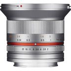 Samyang 12mm f/2.0 - Fuji X - Silver 