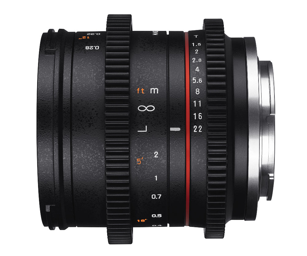 Samyang 21mm T1.5 - Fuji X Full Frame 