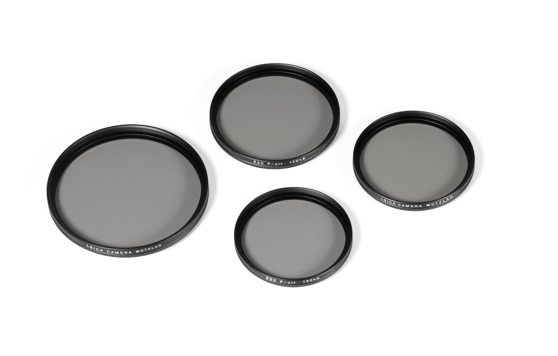 Leica Filter P-cir, E52, Black