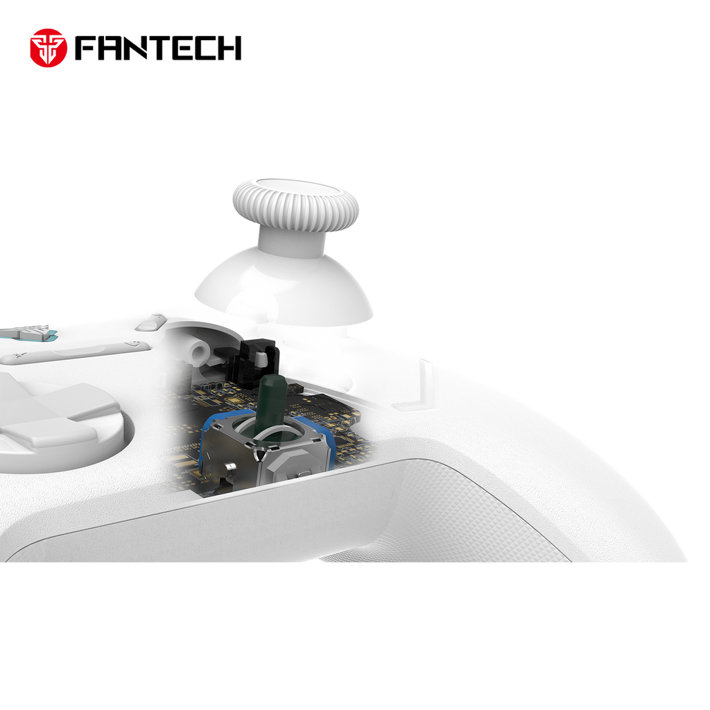 Fantech SHOOTER III WGP13S HE Wireless Multi Platform Gaming Controller (White)