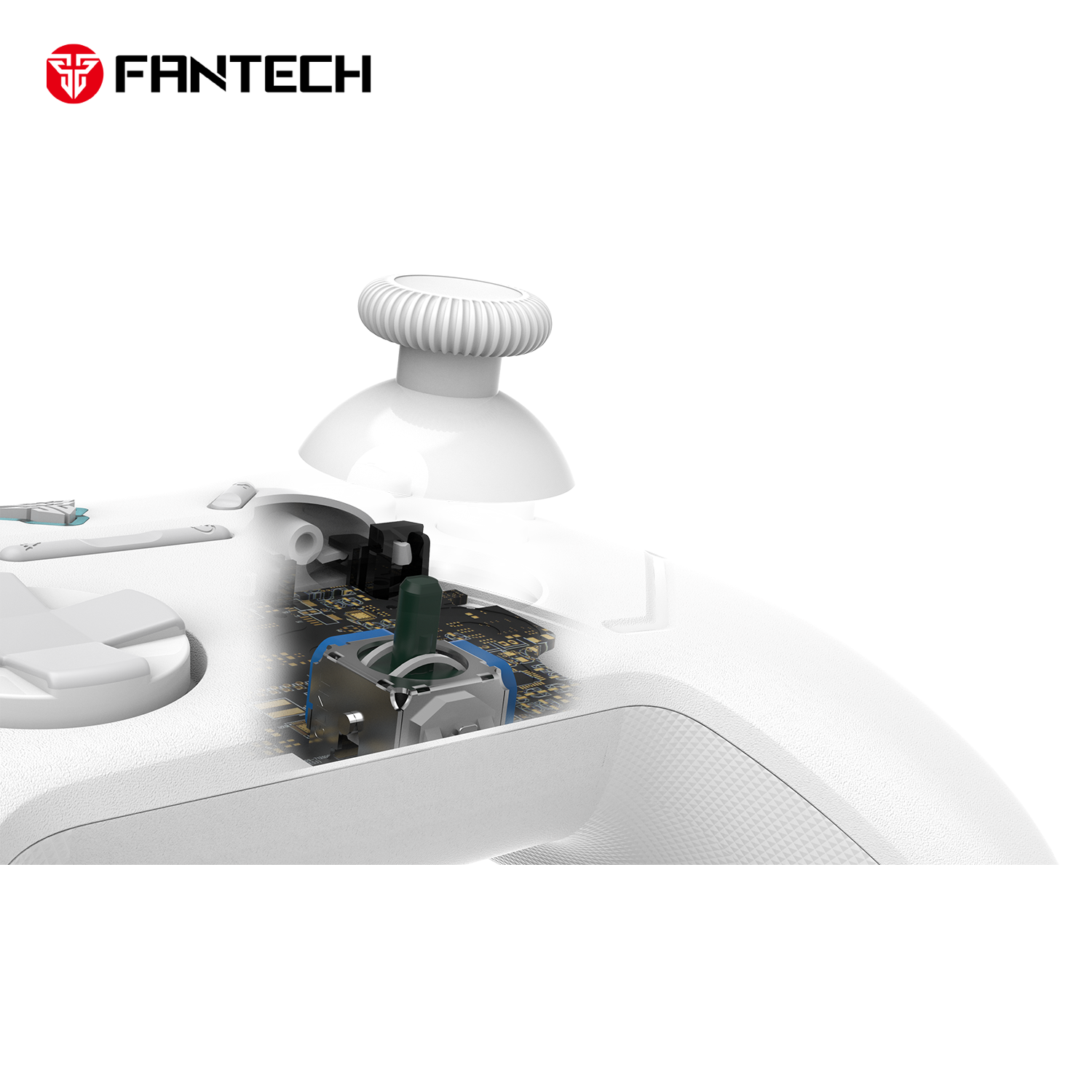 Fantech SHOOTER III WGP13S HE Wireless Multi Platform Gaming Controller (White)
