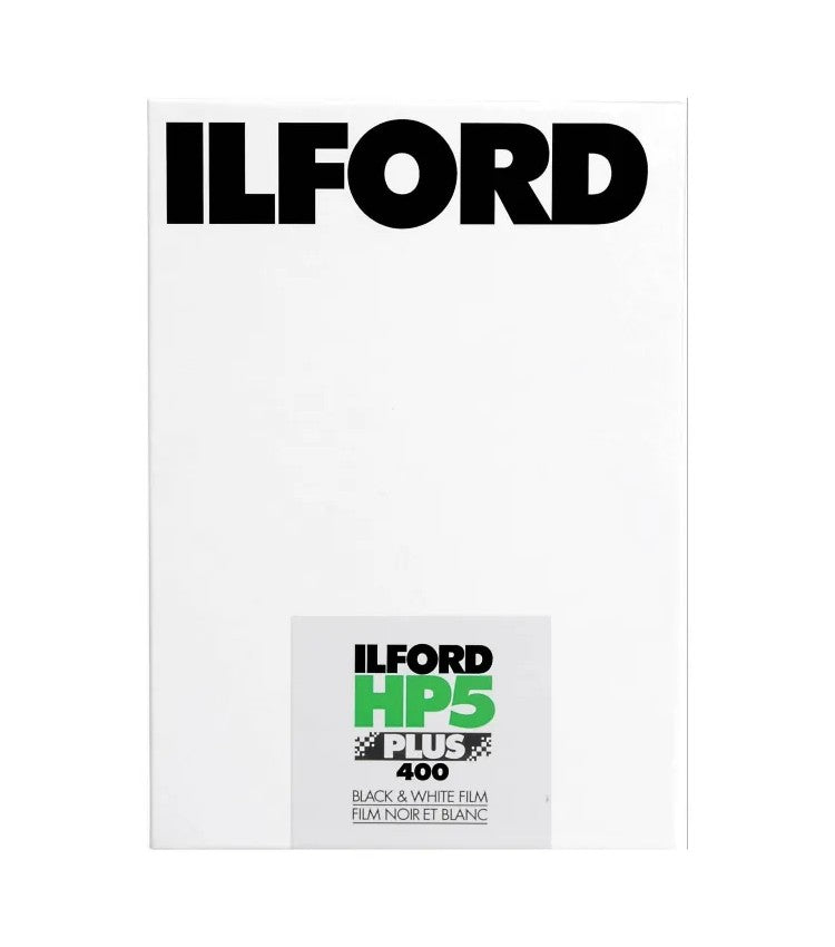 Ilford HP5 Plus ISO 400 7x11" 25 Sheets Black & White Film