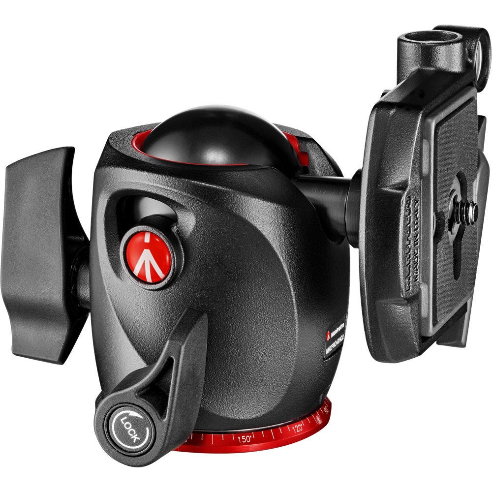 Manfrotto MK055XPRO3-BHQ2 XPRO Ball Head Aluminum Tripod and 200PL Plate