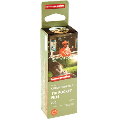Lomography 110 Tiger 110-24 - Single Pack Colour Negative