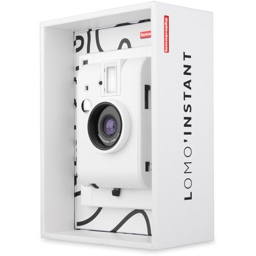 Lomo Instant Camera + 3 Lenses - White 