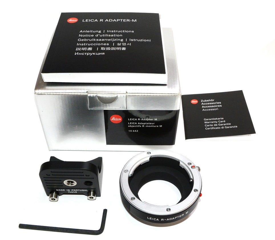 Leica R-adapter M