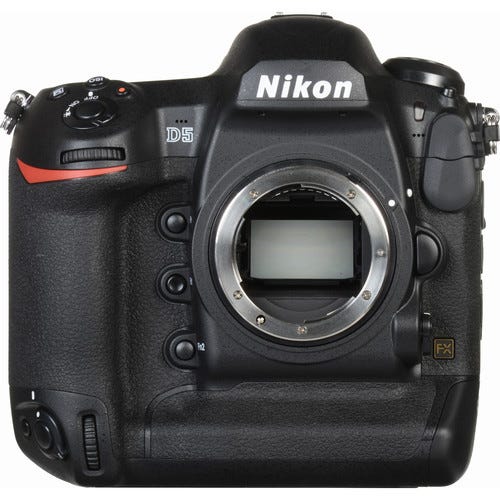 Nikon D5 DSLR Camera Body Only with Dual Compact Flash - VBA460BA