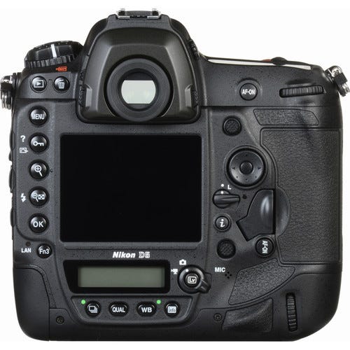 Nikon D5 DSLR Camera Body Only with Dual Compact Flash - VBA460BA