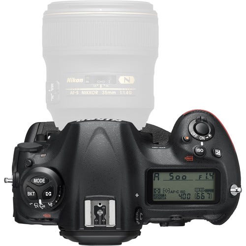 Nikon D5 DSLR Camera Body Only with Dual Compact Flash - VBA460BA
