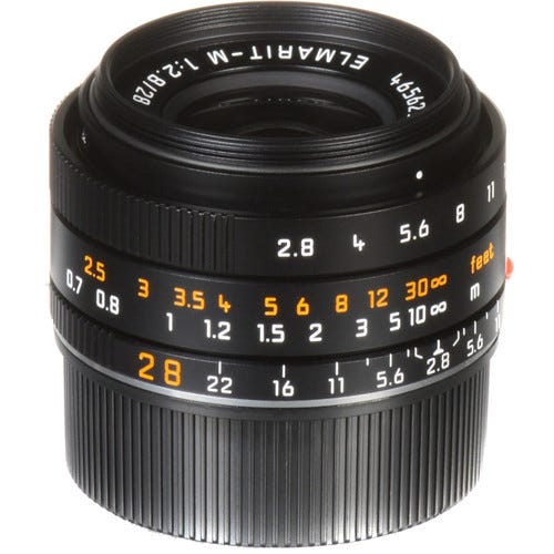 Leica - Elmarit-M 28mm f/2.8 ASPH - Black 