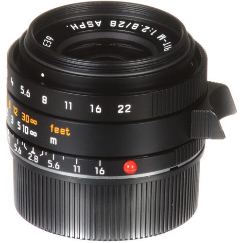 Leica - Elmarit-M 28mm f/2.8 ASPH - Black 