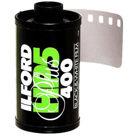 Ilford HP5+ Black & White Negative 35mm Roll Film