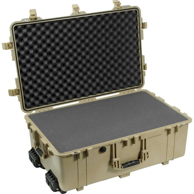 Pelican 1650 Desert Tan Case with Foam 