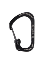 Nite Ize SlideLock Carabiner Stainless Steel #2 - Black