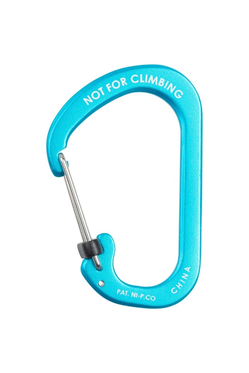 Nite Ize SlideLock Carabiner Aluminium #4 - Blue