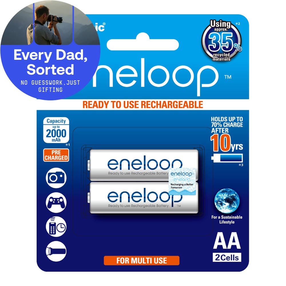 Panasonic Eneloop AA - 2 pk