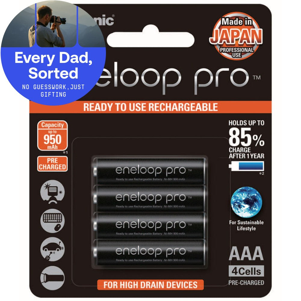 Panasonic Eneloop Pro AAA - 4 pk