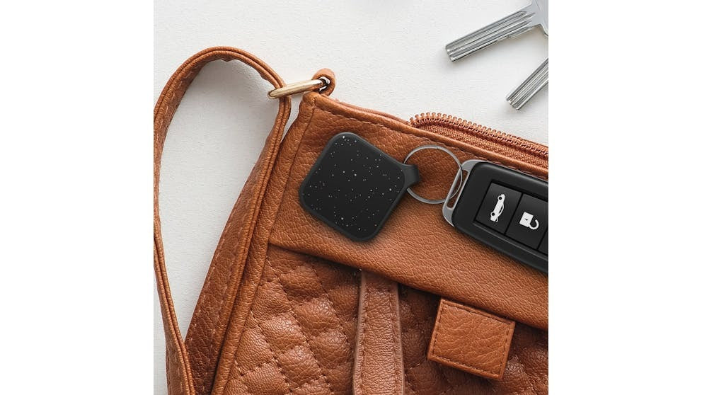 Open Box Journey Loc8 Finder Fob - Apple/Google Bluetooth Tracker (Black)