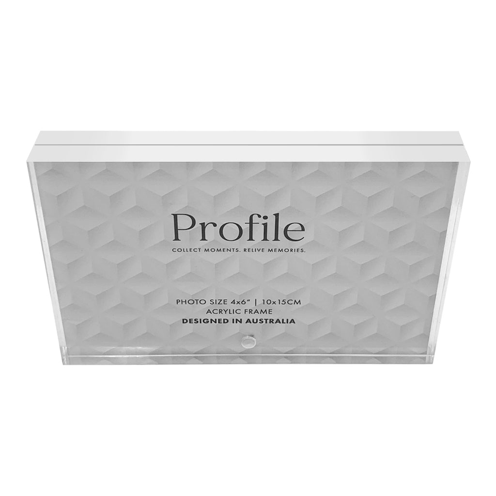 Profile - Newtown 4x6" Acrylic Photo Frame