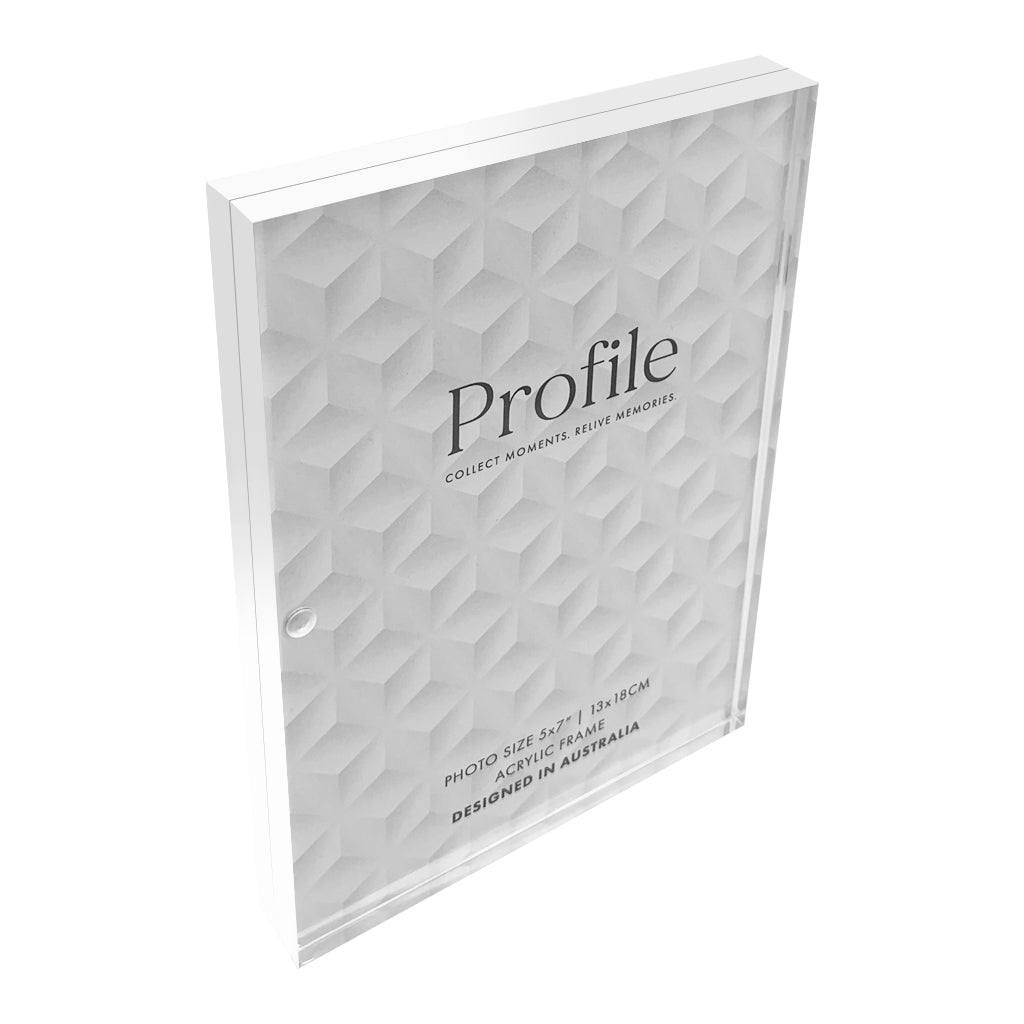Newtown 5x7 Acrylic Photo Frame 2 Pack Bundle
