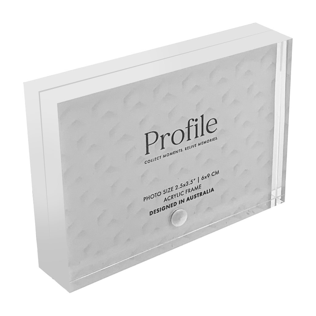 Profile - Newtown 2.5x3.5" Acrylic Photo Frame