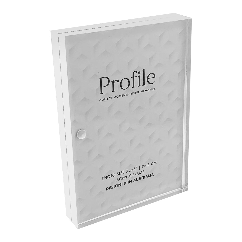 Profile - Newtown 3.5x5" Acrylic Photo Frame
