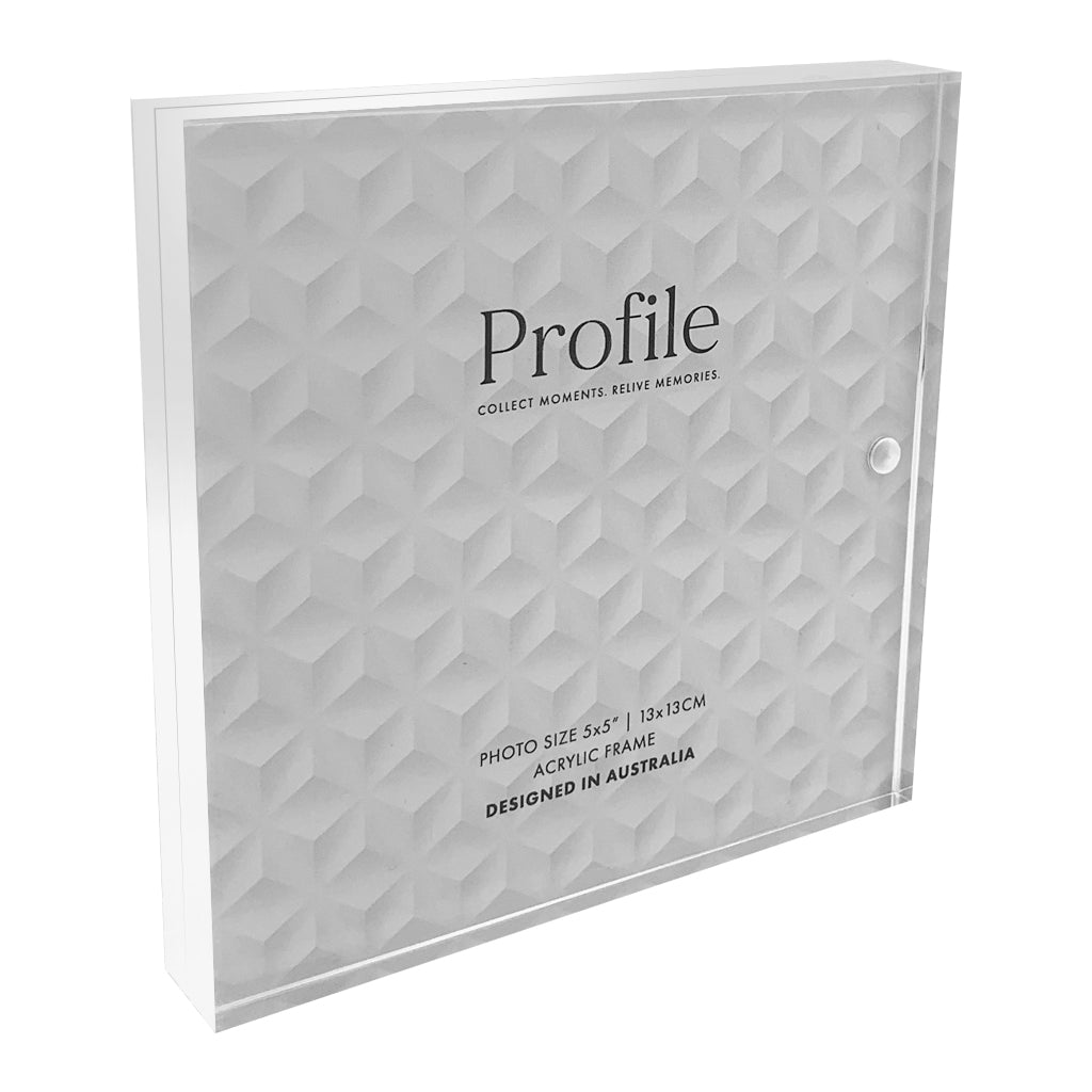 Profile - Newtown 5x5" Acrylic Photo Frame