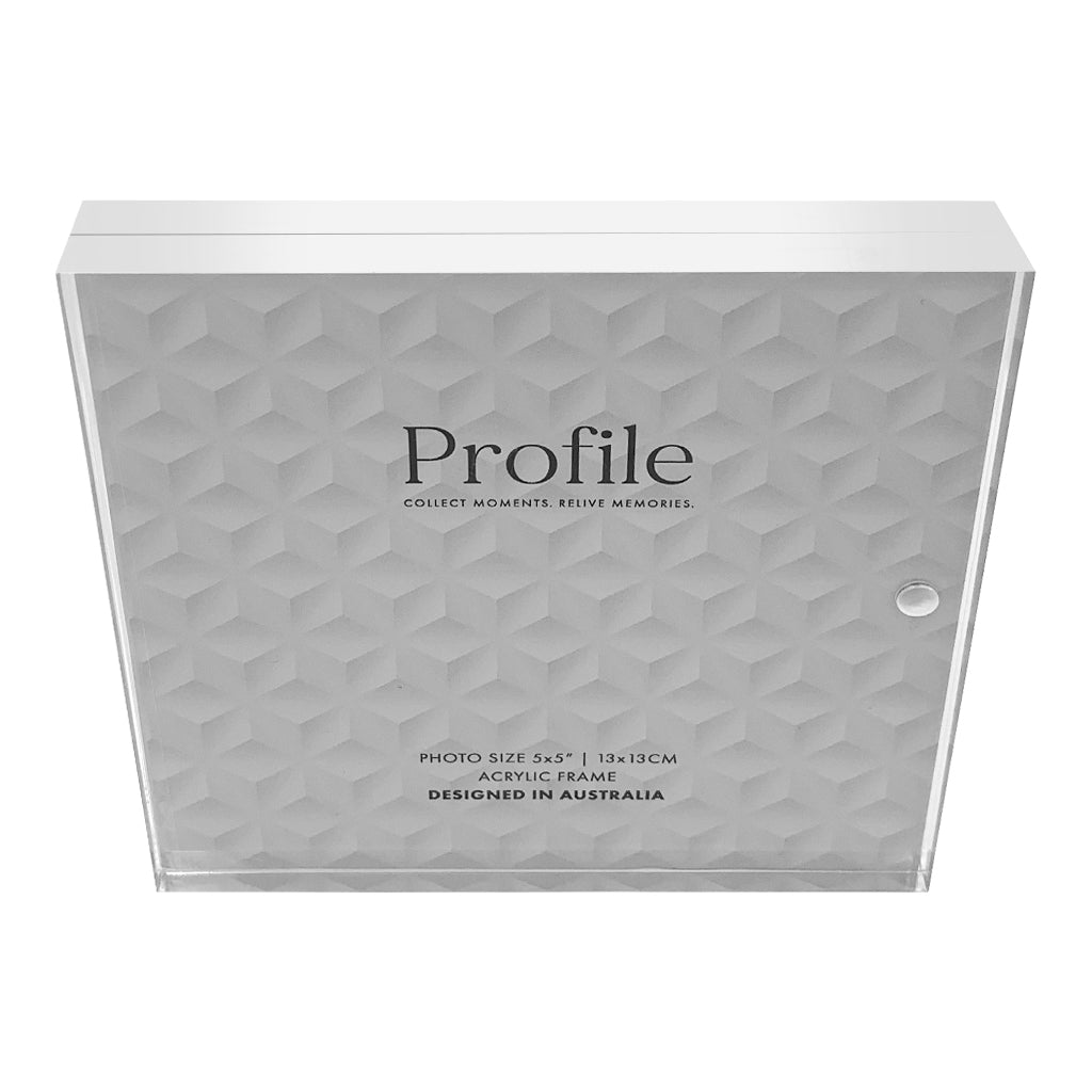 Profile - Newtown 5x5" Acrylic Photo Frame
