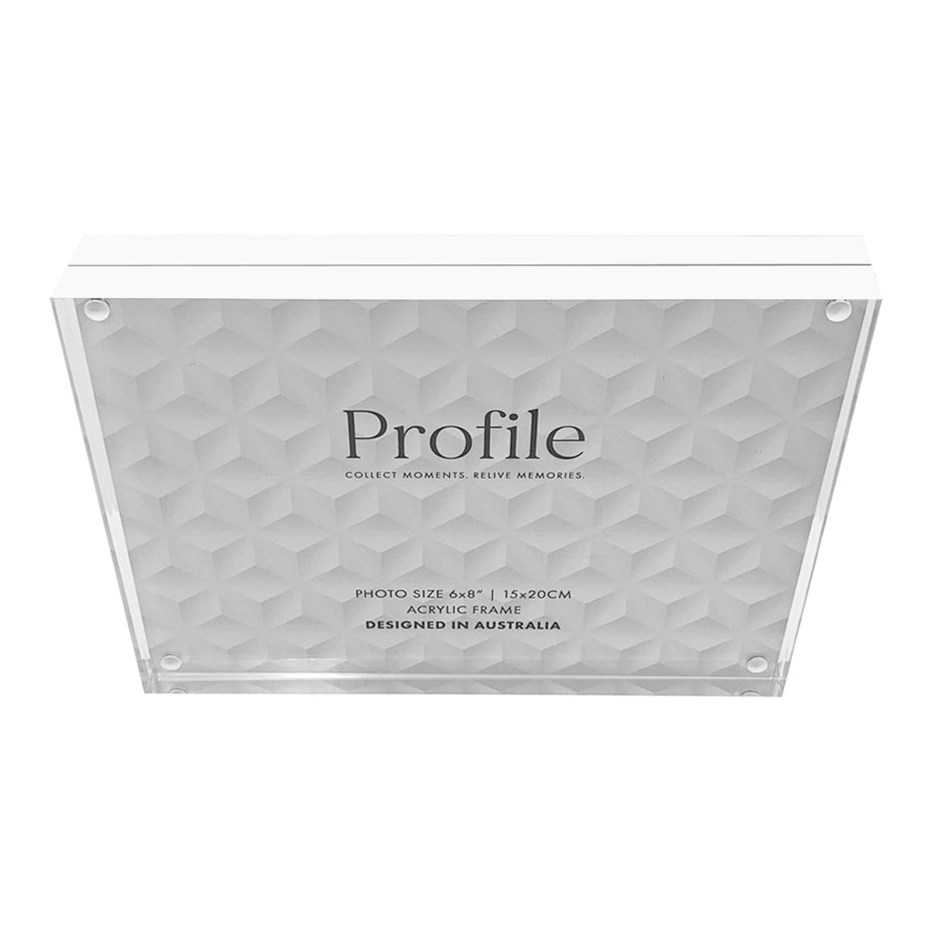 Newtown 6x8 Acrylic Photo Frame 2 Pack Bundle