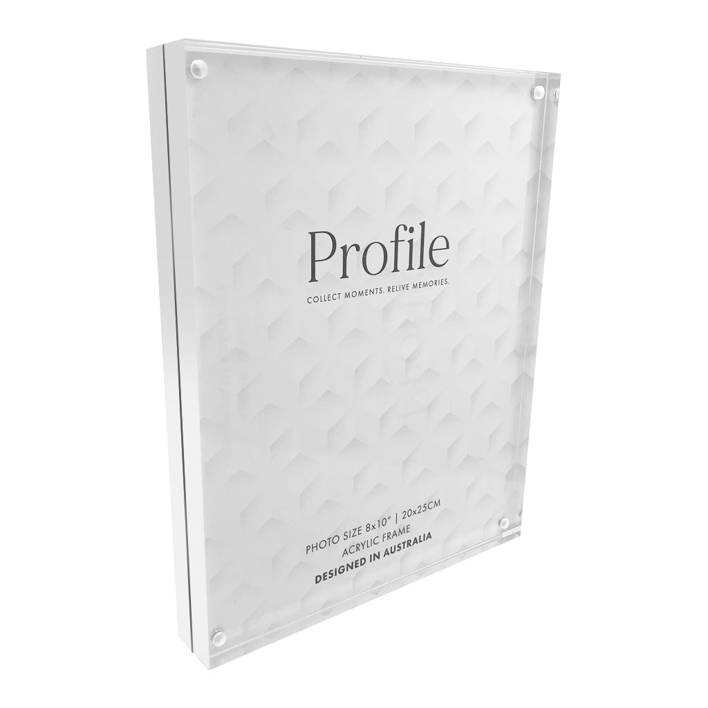 Newtown 8x10 Acrylic Photo Frame 2 Pack Bundle