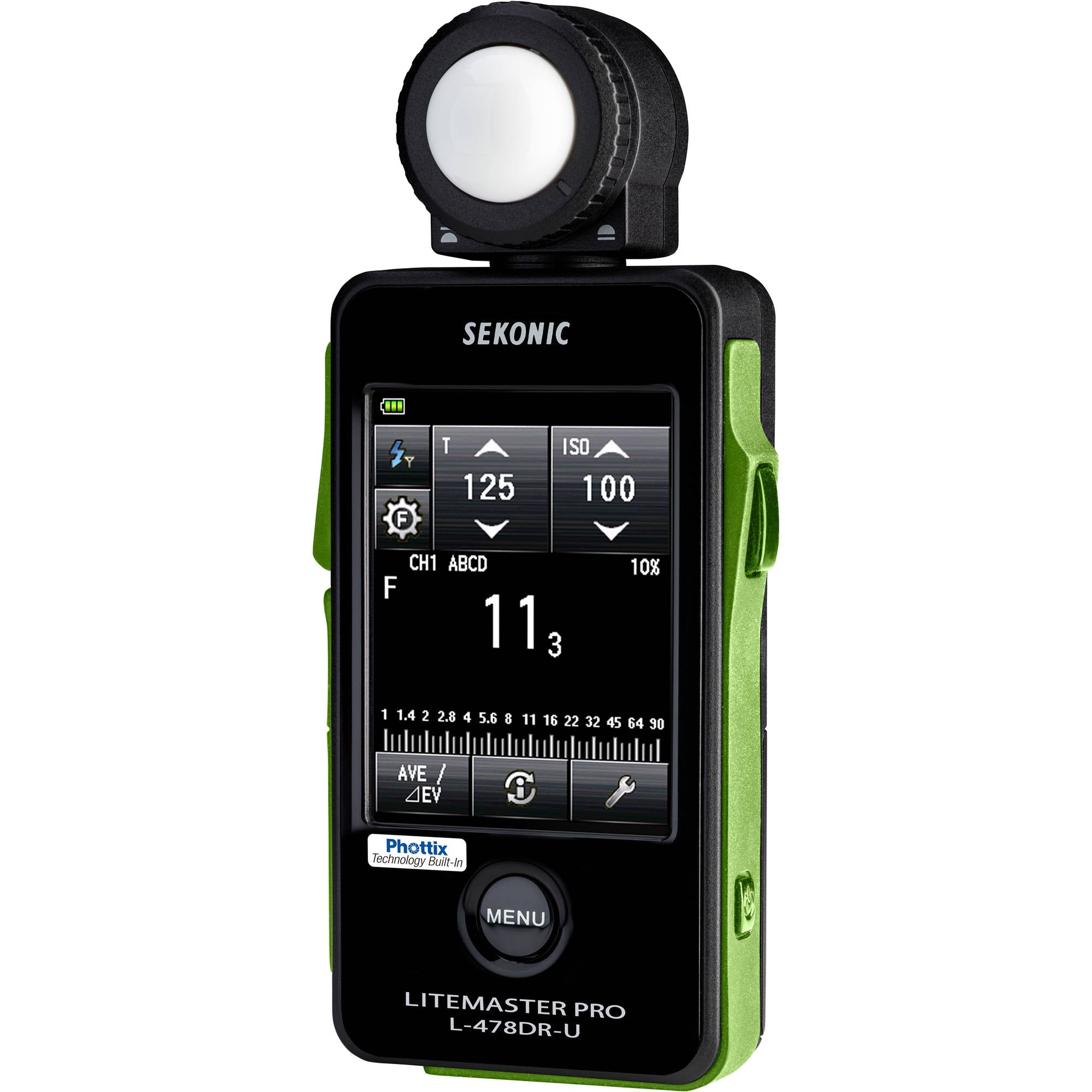Sekonic LiteMaster Pro L-478DR with Phottix Radio Transmitter