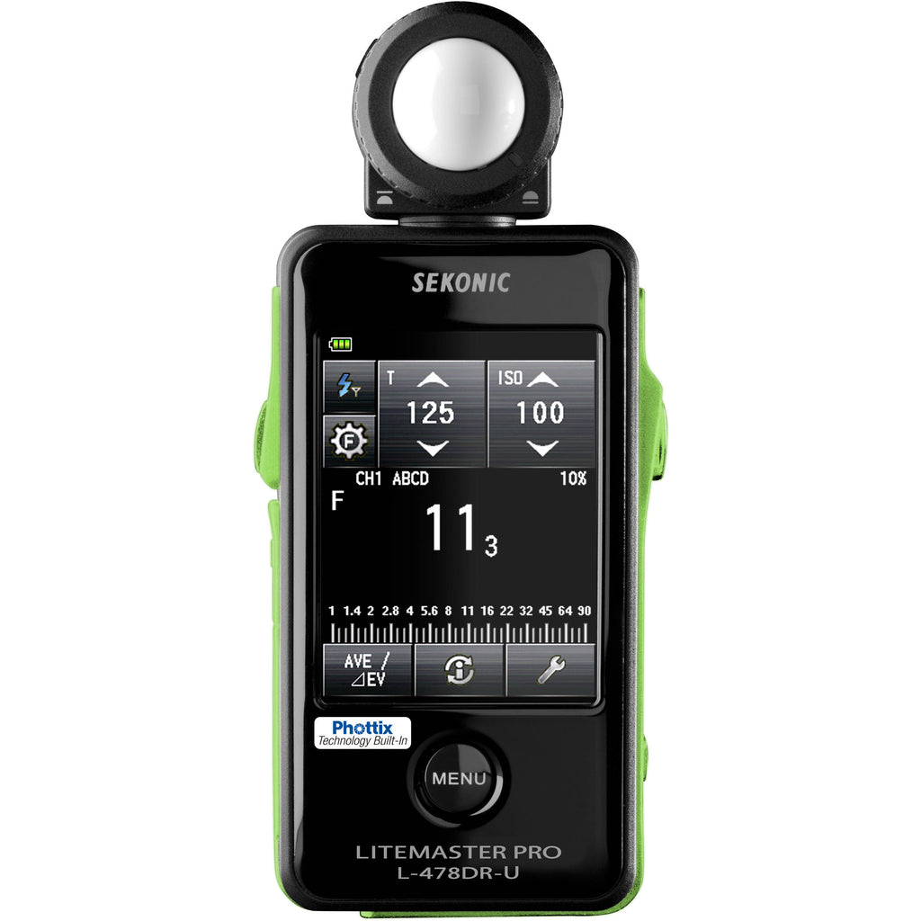 Sekonic LiteMaster Pro L-478DR with Phottix Radio Transmitter