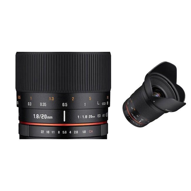 SAMYANG 20mm f/1.8 UMC II EOS Full Frame