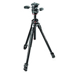 Manfrotto Tripod Kit 290 Dual 3 Way Pan and Tilt Head - MK290DUA3-3W