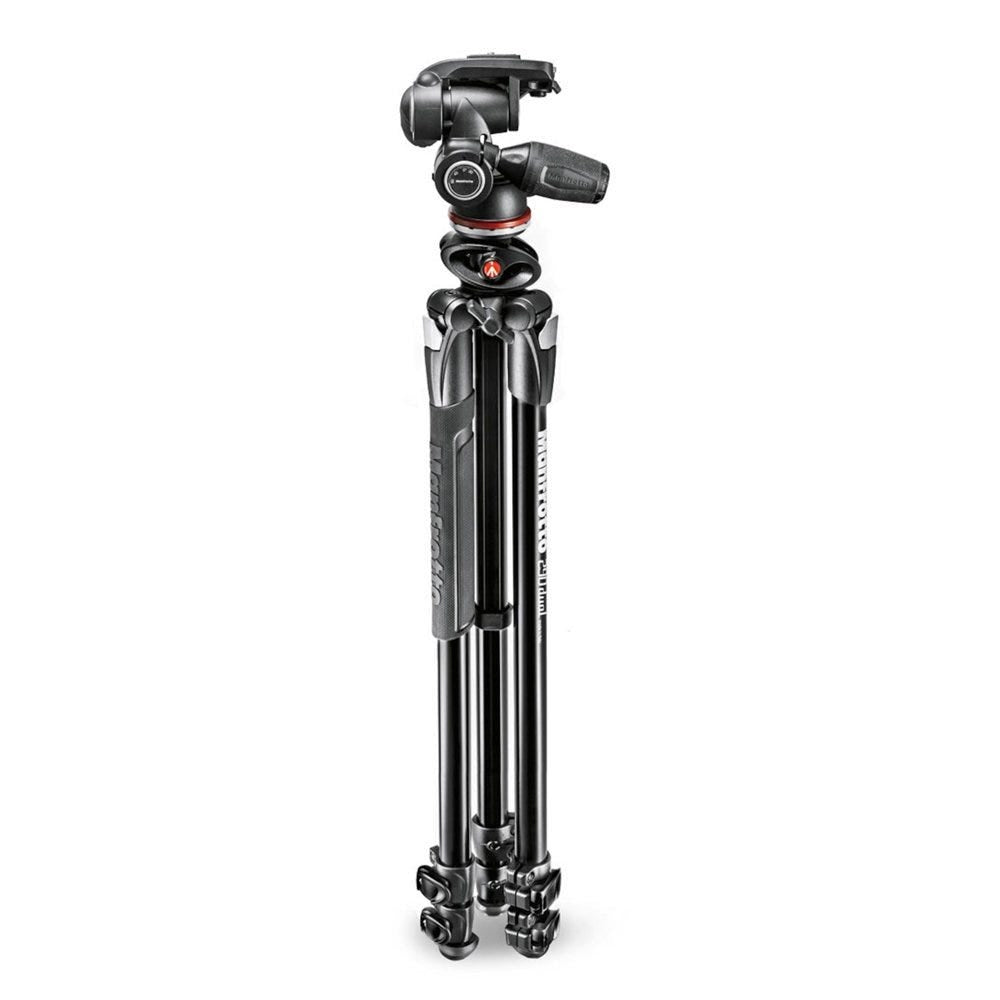 Manfrotto Tripod Kit 290 Dual 3 Way Pan and Tilt Head - MK290DUA3-3W