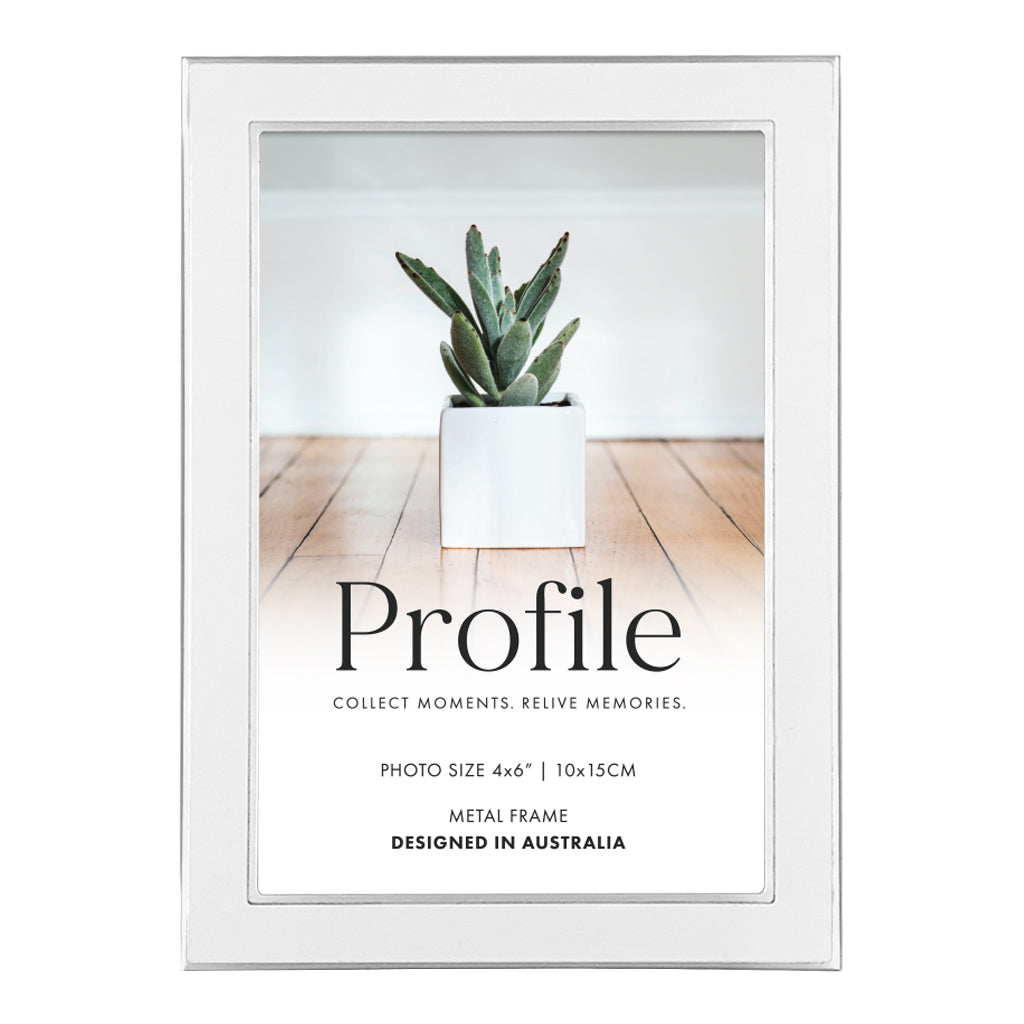 Profile - Eternal 4x6" Photo Frame - White