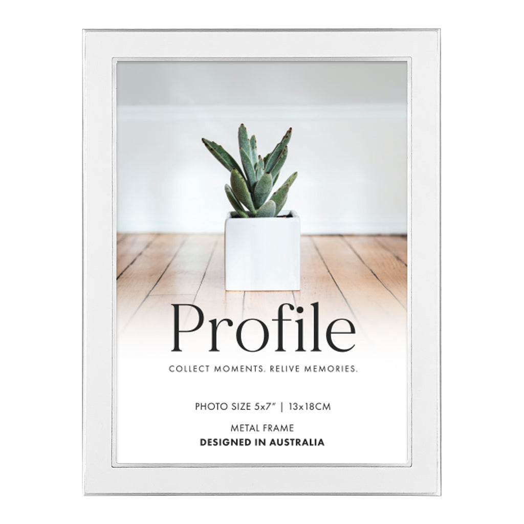 Profile - Eternal 5x7" Photo Frame - White