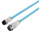 HyperX Gaming USB-C to USB Coiled Cable (Light Blue)