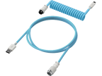 HyperX Gaming USB-C to USB Coiled Cable (Light Blue)