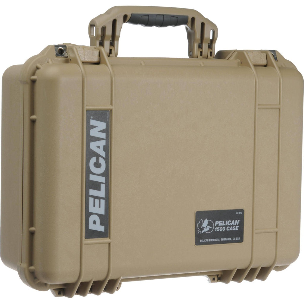 Pelican 1500 Case - Desert Tan with Foam