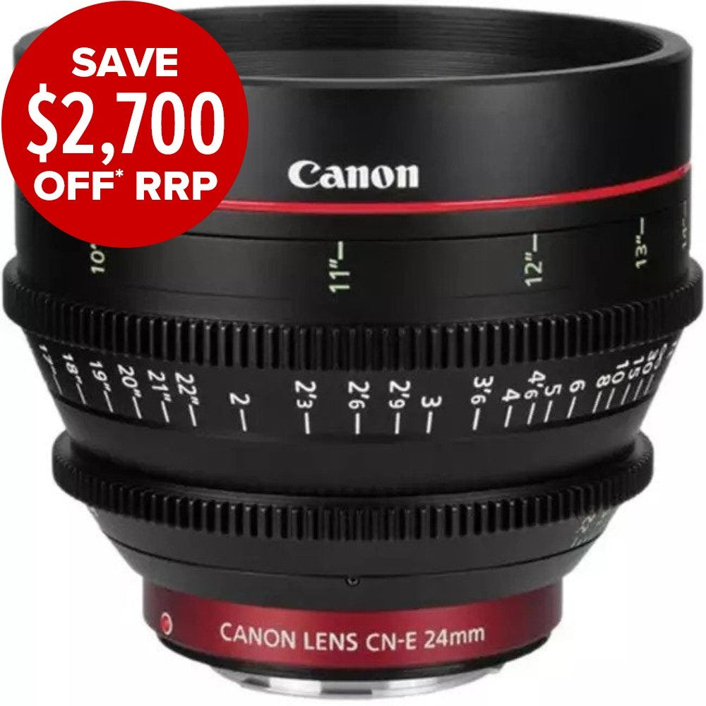 Canon CN-E 24mm T1.5 L F Cinema Lens (EF Mount)