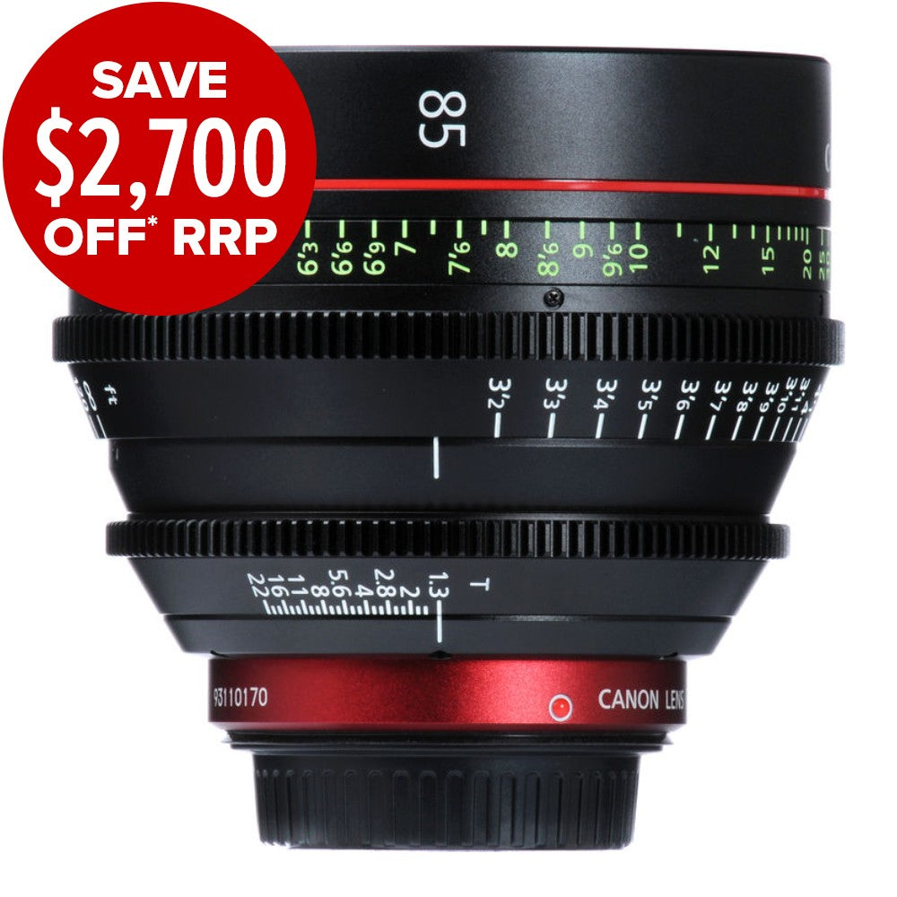 Canon CN-E 85mm T1.3 L F Cinema Lens (EF Mount)