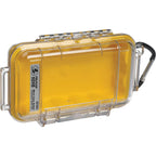 Pelican 1015 Micro Case - Clear Yellow with Yellow Liner