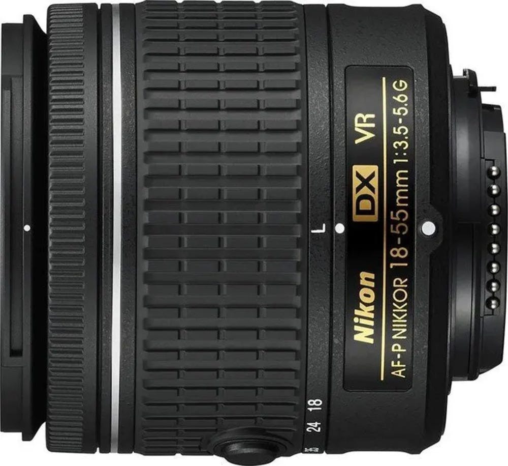 No Box - Nikon AF-P DX 18-55mm f/3.5-5.6G VR Nikkor Lens (Brand New Stock)