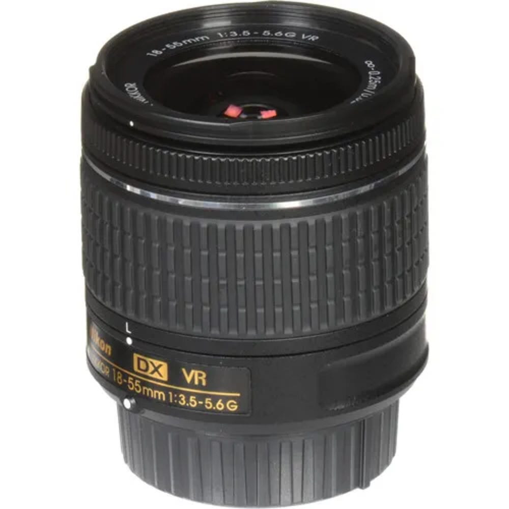 No Box - Nikon AF-P DX 18-55mm f/3.5-5.6G VR Nikkor Lens (Brand New Stock)