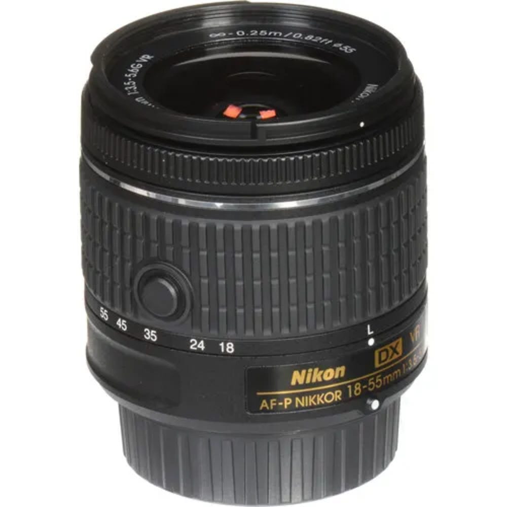 No Box - Nikon AF-P DX 18-55mm f/3.5-5.6G VR Nikkor Lens (Brand New Stock)