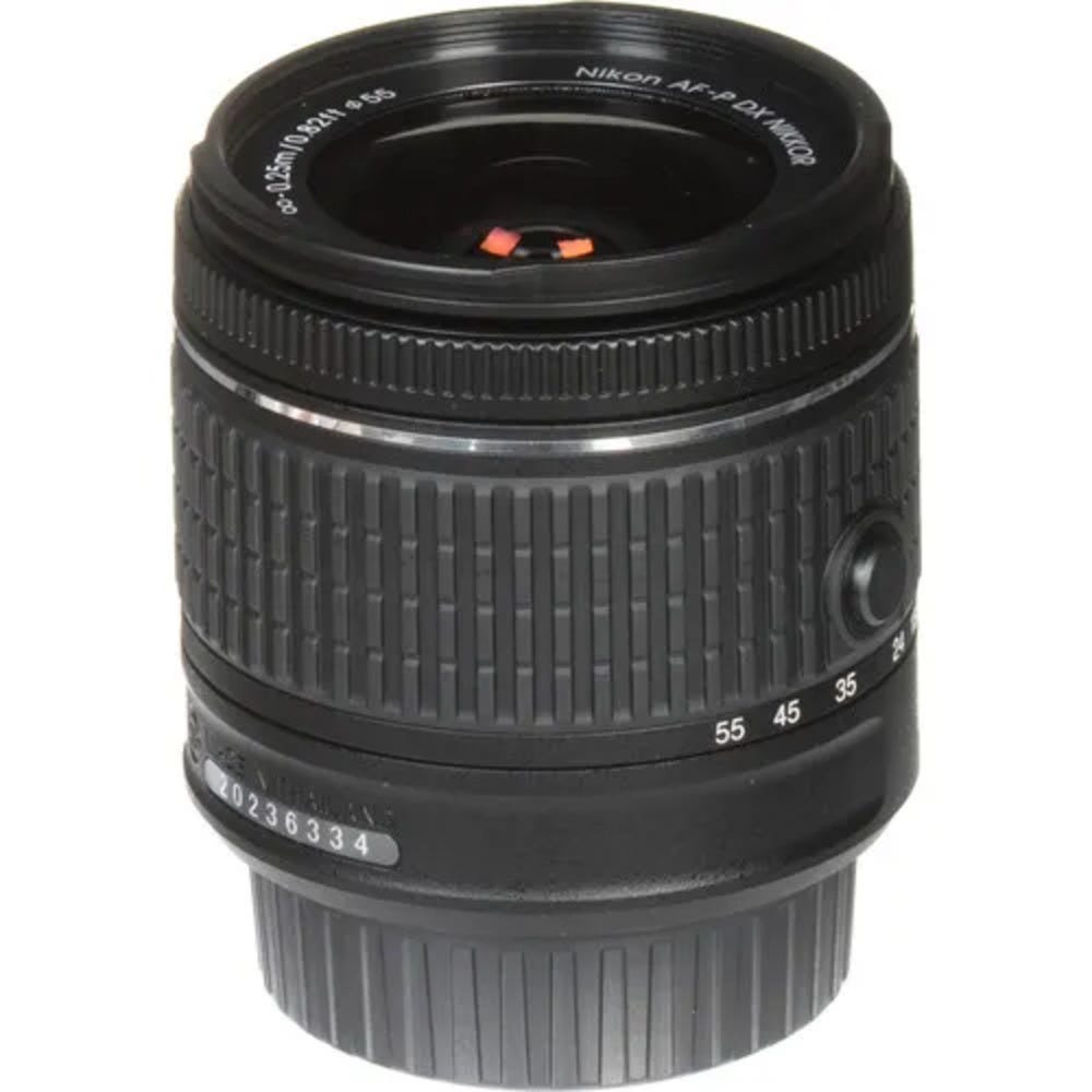 No Box - Nikon AF-P DX 18-55mm f/3.5-5.6G VR Nikkor Lens (Brand New Stock)