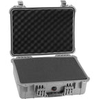 Pelican 1520 Case - Silver with Foam
