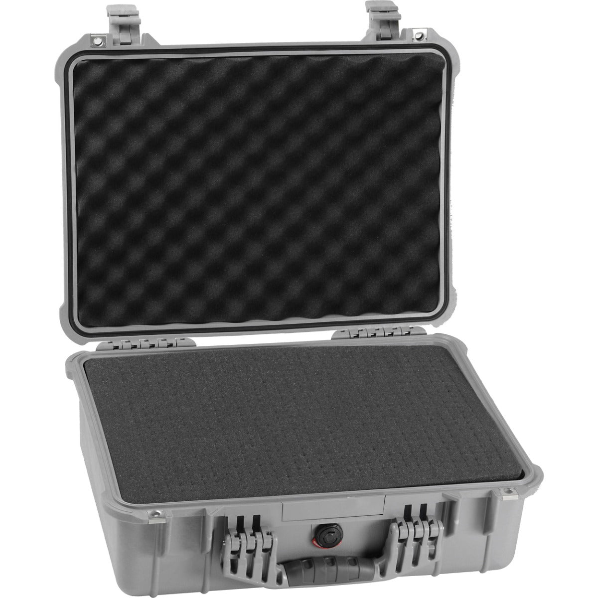 Pelican 1520 Case - Silver with Foam