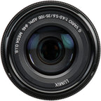 Panasonic 35-100MM F4-5.6 MEGA OIS BLACK Lens 